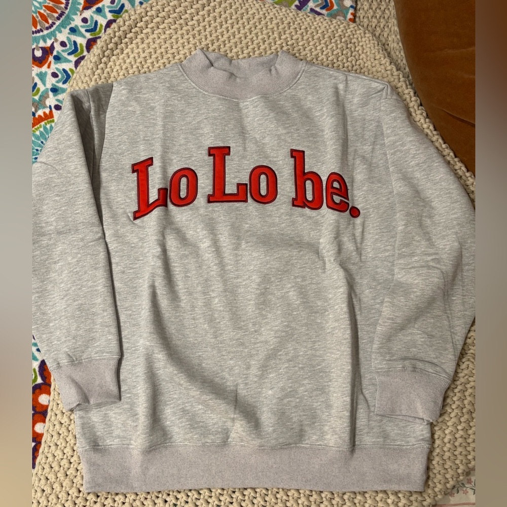 Women's Gray Crew Neck Sweater